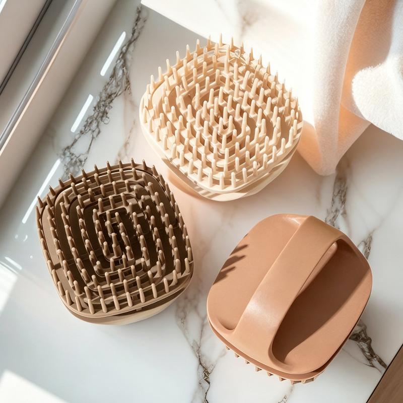 Hair Care Dandruff - Saç Derisi Masajı Yapabilen Şampuan Fırçası,