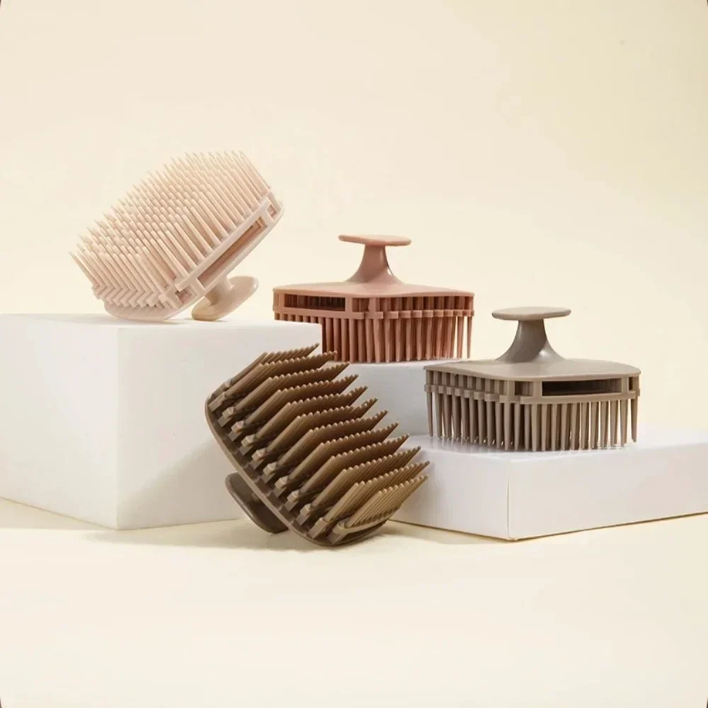 Hair Care Dandruff - Yumuşak Silikon Saç Derisi Masaj Aleti,