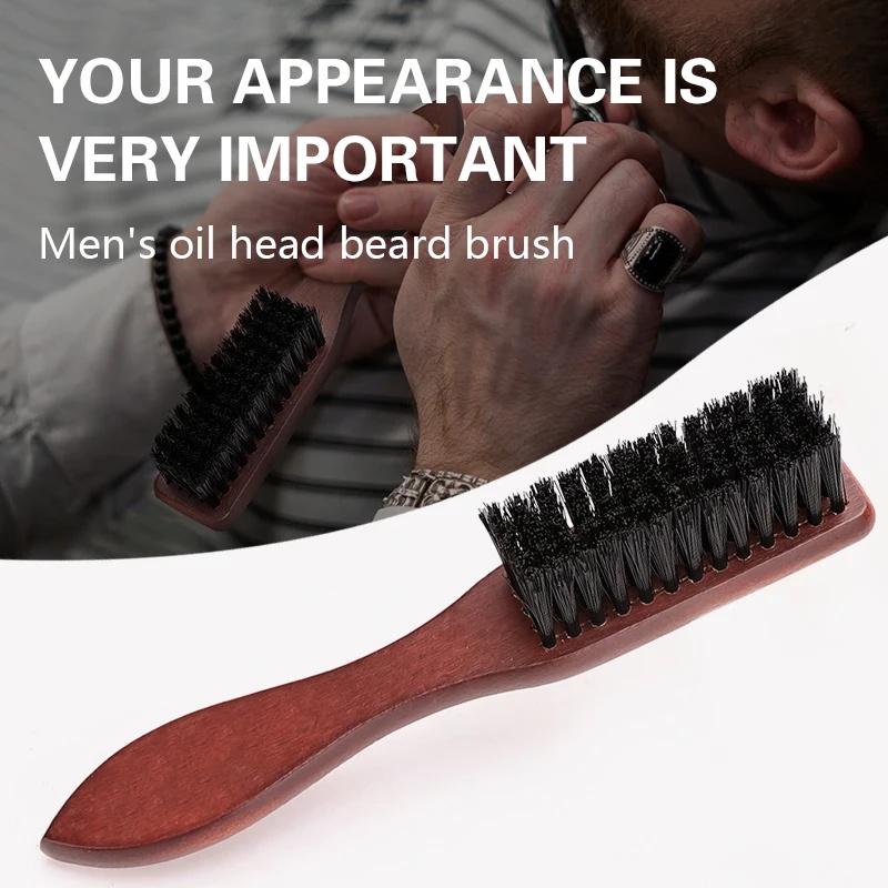 Hair Care Products - Berber Profesyonel Ahşap Saplı Domuzu Kıl